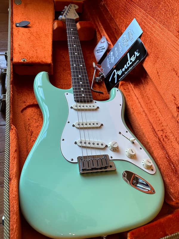 2014 Fender Jeff Beck Artist Series American Stratocaster - Surf Green