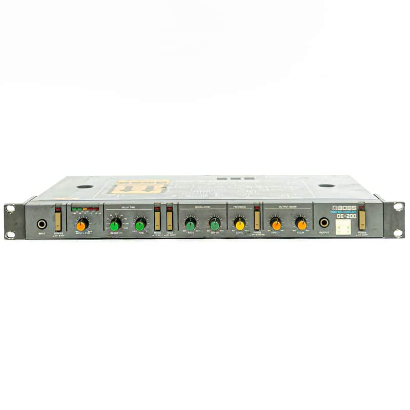 Boss DE-200 – Vintage Rackmount Digital Delay with Awesome Delay Hold Function image 1