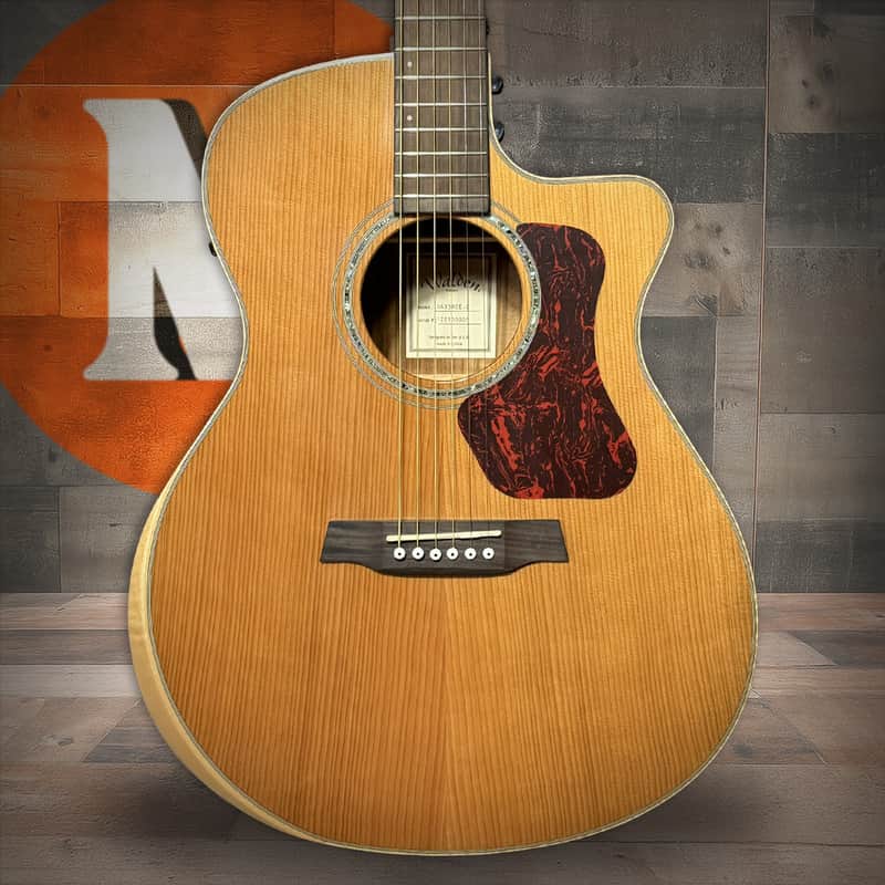 Walden G633RCE-G/W Natura Solid Cedar Top/Ovangkol Maple Armrest Grand Auditorium Acoustic Cutaway-Electric - Gloss Natural (G633RCE-G/W) image 1