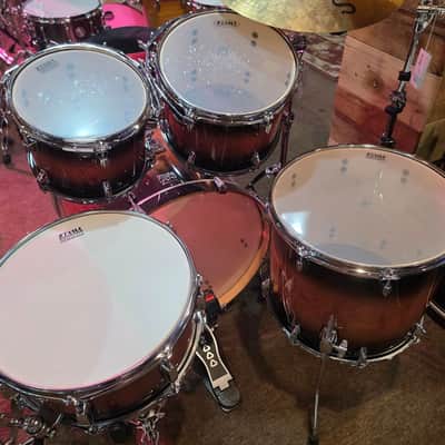 Tama Superstar Classic CL52KS 5-piece Shell Pack with Snare Drum - Mahogany Burst Lacquer image 4