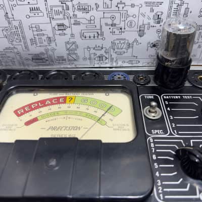 GE 6SN7GTB NOS Matched Pair Side O-Getter 1950s Tested image 8