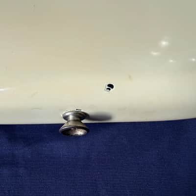 1977 Fender Stratocaster USA Olympic White All Original S7 Serial Vintage Hard Case image 13