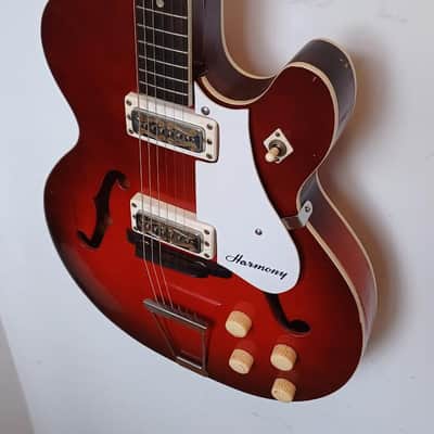 Harmony H54 Rocket II - 1960s - Red Burst image 7