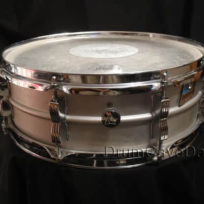 VINTAGE EARLY 1980s LUDWIG LM404 5X14" ACROLITE SNARE DRUM, DEMO VIDEO, MOSTLY OEM! image 5