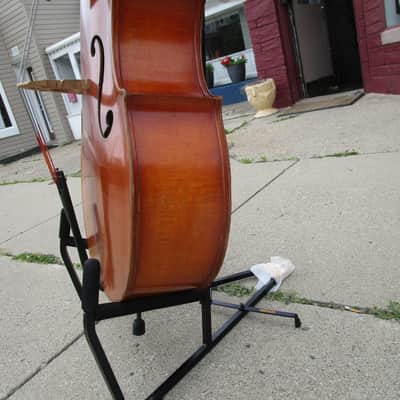 Kay Kraftsman 3/4 Upright Bass 1945 B-385 Chubby Jackson model aka Switch Master Pickup SE Michigan image 8