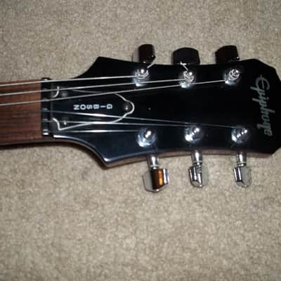 Epiphone G-400 SG Trans Cherry Setneck Project MIK image 3