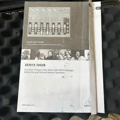 Behringer Xenyx 1002B W/ HARD CASE image 6