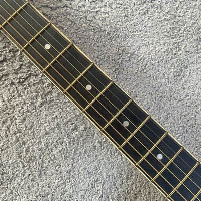 Veneer Tiger Maple Top 40 Inch Acoustic Guitar, Mahogany Neck Rosewood Fretboard image 7