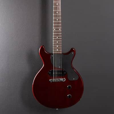 Edwards Double Cut Les Paul Jr Copy 2006 Cherry Red image 1