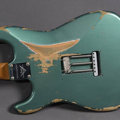Fender Custom Shop Stratocaster 1959 HREL LTD Sherwood Green 2021 image 11