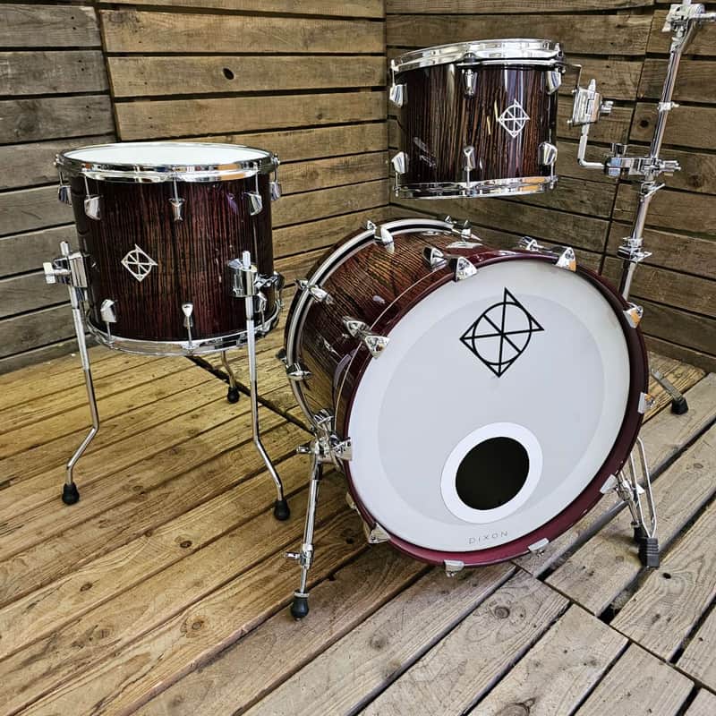 Drum Kit Dixon Artisan Maple, Red Forest USED! RKART220726 image 1