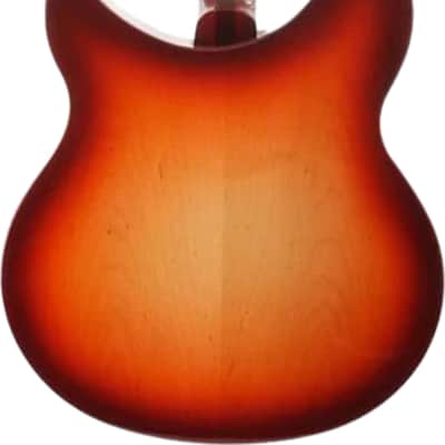 Rickenbacker 330 Semi-Hollow Electric Guitar, Rosewood Fingerboard, Fireglo image 3