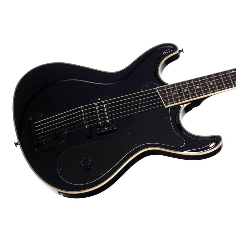 Eastwood Sidejack Baritone DLX Blackout Black image 2