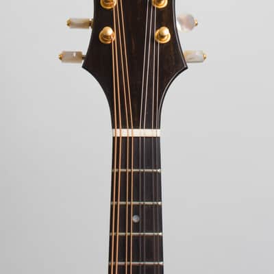 Joseph Campanella Cleary Campanella Carved Top Mandolin (2012), ser. #49, black rigid foam case. image 5