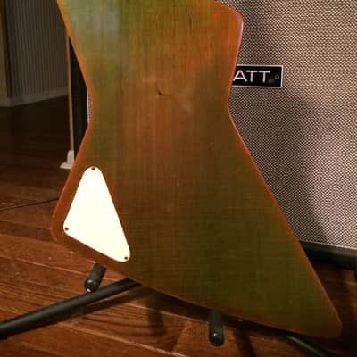 The first Hamer Standard Bass! Custom Built for Cheap Trick’s Tom Petersson 1974 Green Sunburst image 9