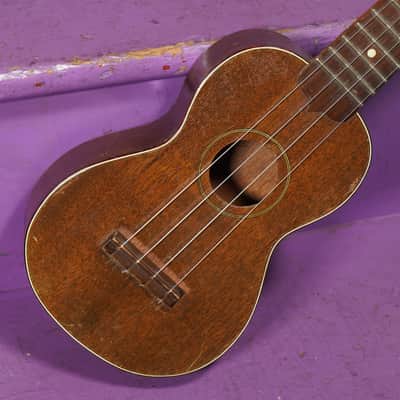 1950s Gretsch Mahogany Soprano Ukulele (VIDEO! Fresh Work, Ready) image 2