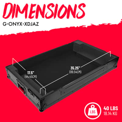 B-Stock Gator Cases ONYX Series Flight Case for AlphaTheta XDJ-AZ Controller with Removable Front Panel, (G-ONYX-XDJAZ) image 6