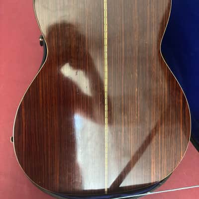 Vintage Jumbo by Tahara – New Yorker / Parlor Folk Guitar – Japanese Workshop – Original Case image 10