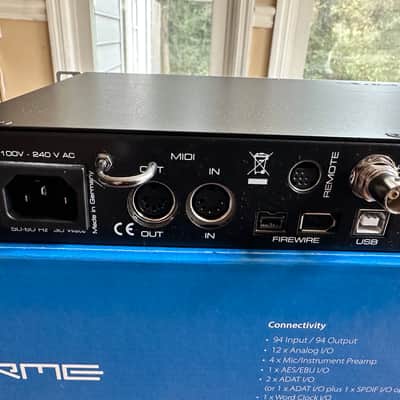 RME Fireface 802 USB/Firewire Audio Interface 2010s - Silver image 6