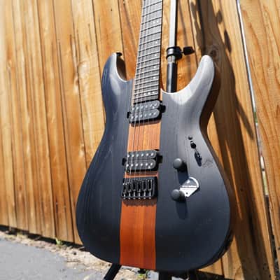 Schecter DIAMOND SERIES C-1 Rob Scallon Satin Dark Roast 6-String Electric Guitar 2023 Model Closeout image 1