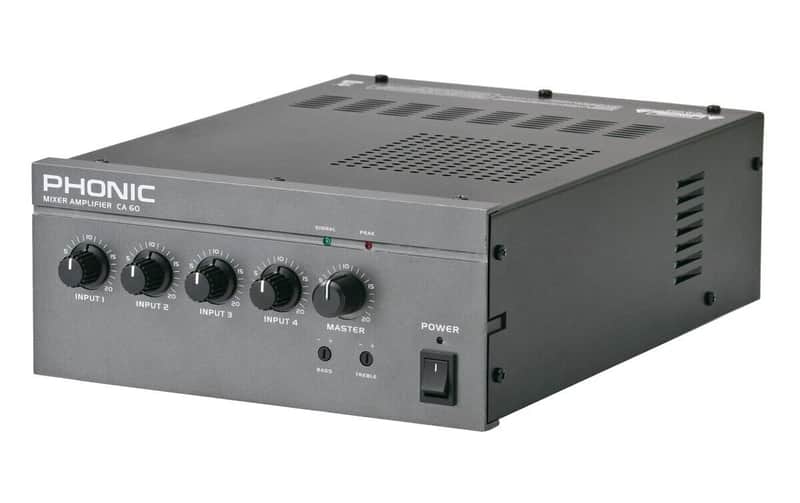 PHONIC CA60 Mixer Amplifier image 1