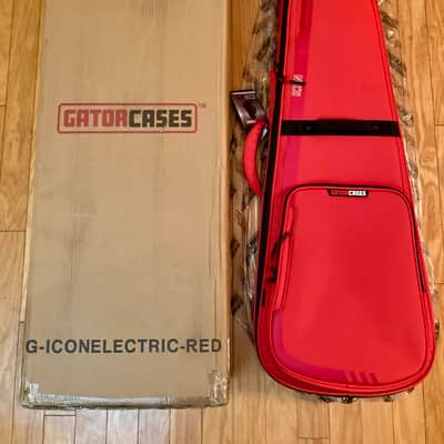 NIB Gator Icon Red Electric Guitar Gig Bag 25th Anniversary Edition NIB image 1