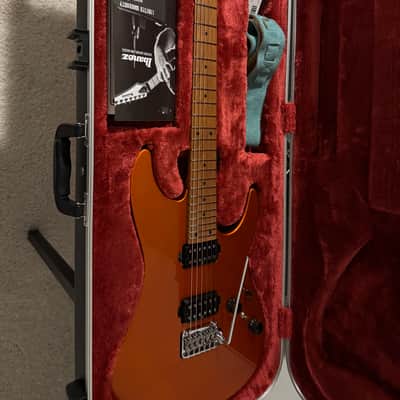 Ibanez AZ2402 Prestige Roadster Orange Metallic MIJ w/ Original Hard Case - Roadster Orange image 1