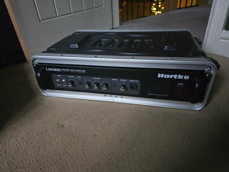 Hartke LH1000 1000-Watt Bass Amp Head 2008 - Present - Black image 1