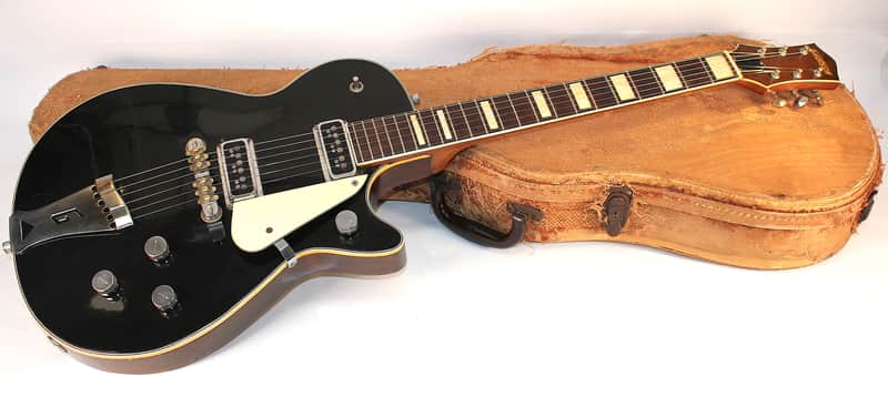 1954 Gretsch Duojet 6128 • 1954 • Very Good Condition • Black • OHC image 1