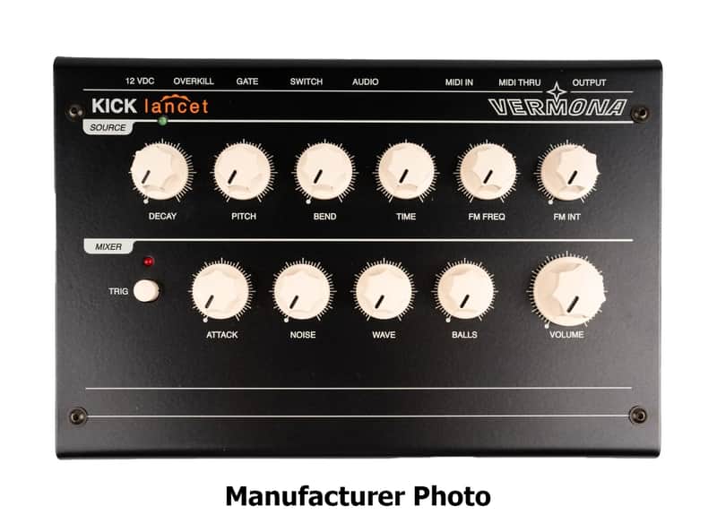 Vermona Lancet Analog Kick Generator *MINT* Bonus AC Adapter image 1