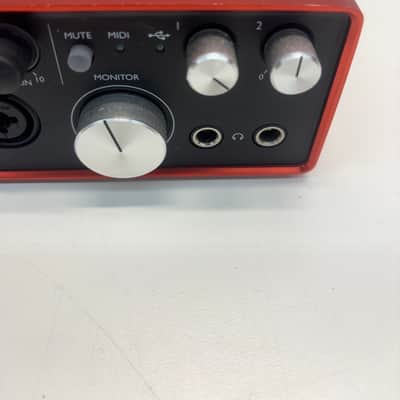 Focusrite Scarlett 18i8 2nd Gen USB Audio Interface 2016 - 2018 - Red / Black image 5