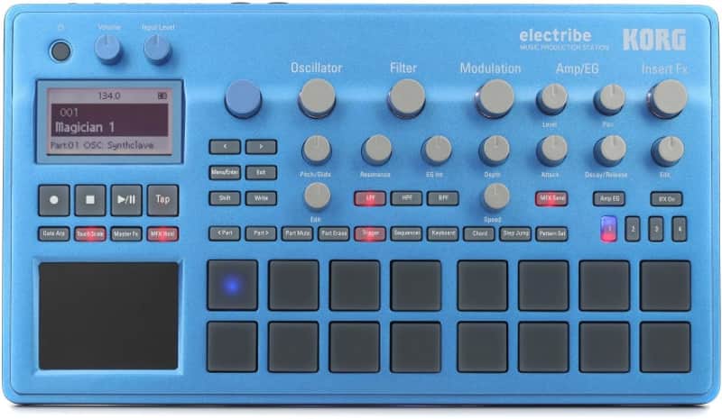 Korg Electribe - Metallic Blue (ElectribeBUd2) image 1