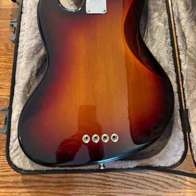 Fender American Professional II Jazz Bass with Maple Fretboard 2024 - 3-Color Sunburst image 5