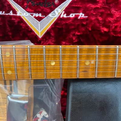 Fender Custom Shop Limited Edition Roasted Pine Stratocaster Closet Classic Desert Sand image 8