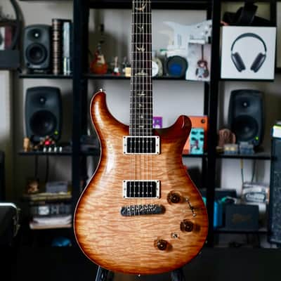 PRS P22 Custom 22 Piezo Stoptail Quilted 10 Top Natural Smokeburst 2012 image 25