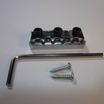 Floyd Rose Jackson® 300R-BH43 R3/12-Radius Top Mount for Floyd Rose Locking Nut System - Chrome image 1