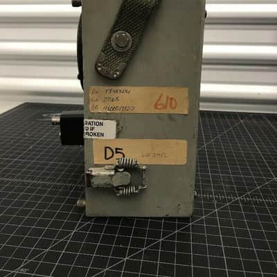 Vintage US Army TS-585 C/U Audio Output Level Meter, With Lid #2 image 7