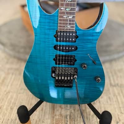 Ibanez RG8570Z-CRA J. Custom with Rosewood Fretboard - Chrysocolla image 3