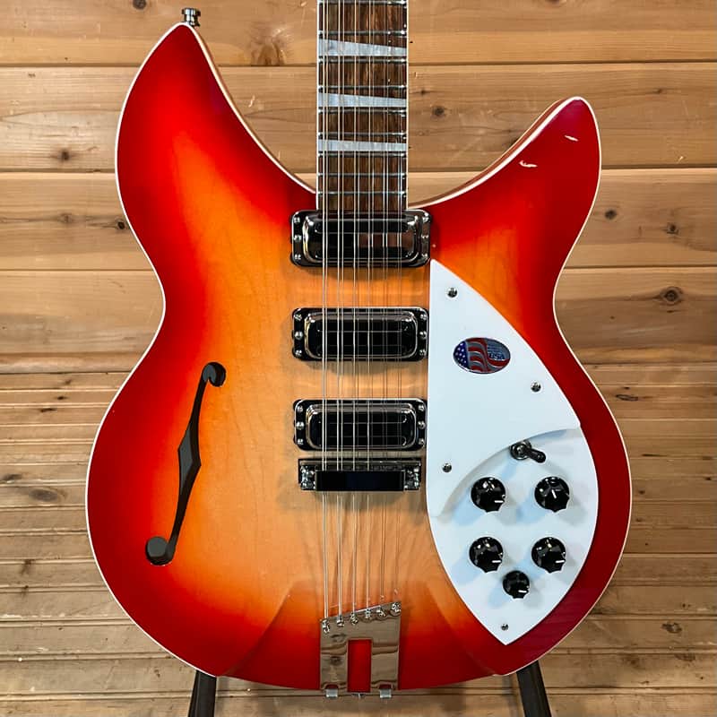 Rickenbacker 1993Plus 12 String Electric Guitar - Fireglo image 1