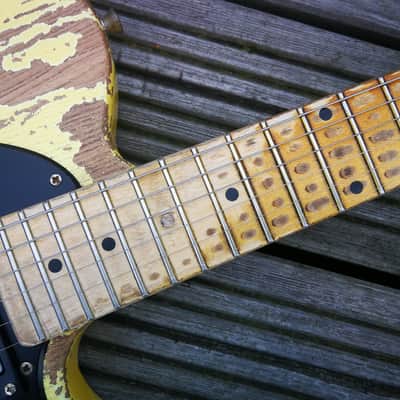 Telecaster Keith Richards "Micawber". 50's - Blond Blackguard image 3