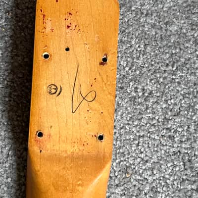 1971 Fender Musicmaster bass neck image 8