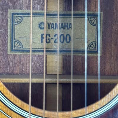 Yamaha FG 200 1970’s - Natural image 6