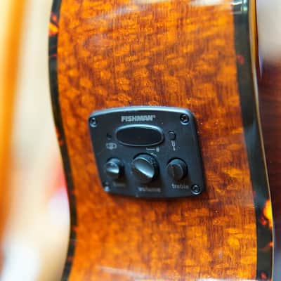 Fender FA-345CE Auditorium Acoustic-Electric Guitar 2017 3-Color Tea Burst w/Hard Case image 9