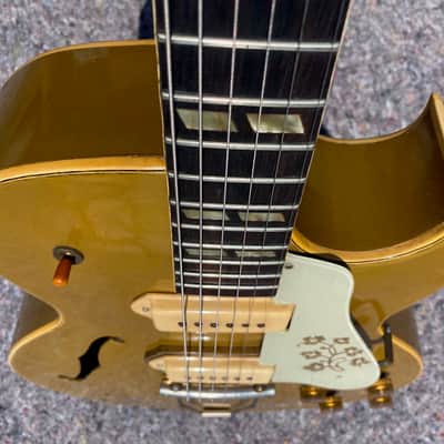 Gibson ES-295 1954 - Gold Finish & Gold Part image 5