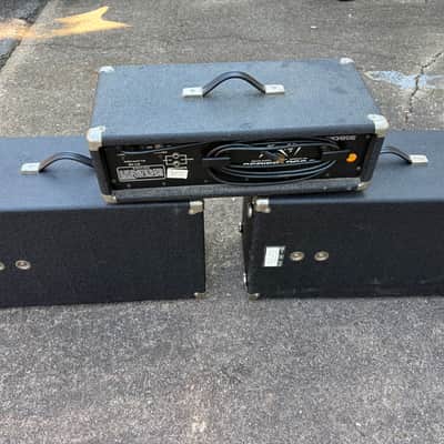 Peavey XR-500 mixer amp w/ 2 speakers image 6
