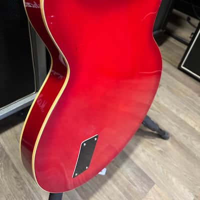 Aria 5502 - 335 Style Hollow Body 70s - Cherry image 12