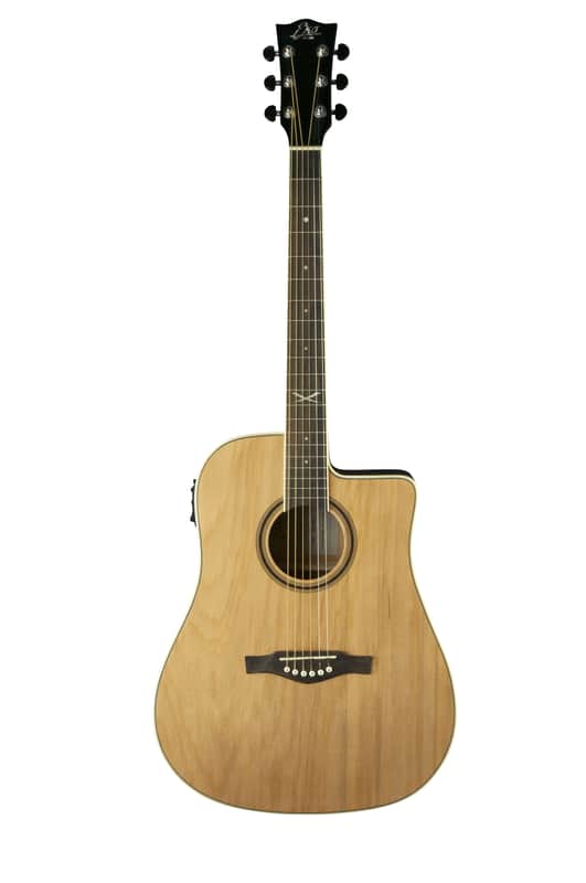 EKO Guitars NXT Series Dreadnought Cutaway Electric / Acoustic Guitar - Natural 06217005 image 1