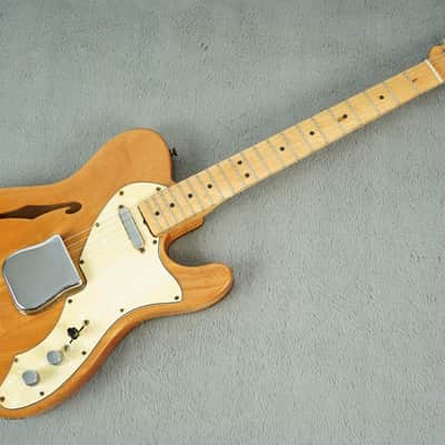 1968 Fender Telecaster Type 1 Thinline, Mahogany + OHSC image 7