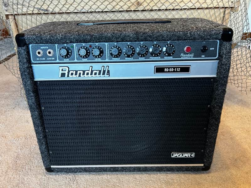 Vintage Randall RG50 RG 50 112 JAGUAR 12" RES-80 Speaker EXC Condition image 1