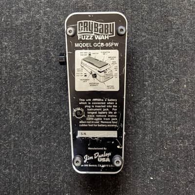 80's Cry Baby Fuzz Wah Dunlop (GCB95FW) image 2